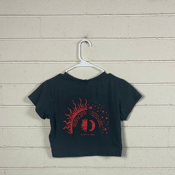Urban Outfitters Gray Astrology Crop Tee size S - Picture 7 of 8